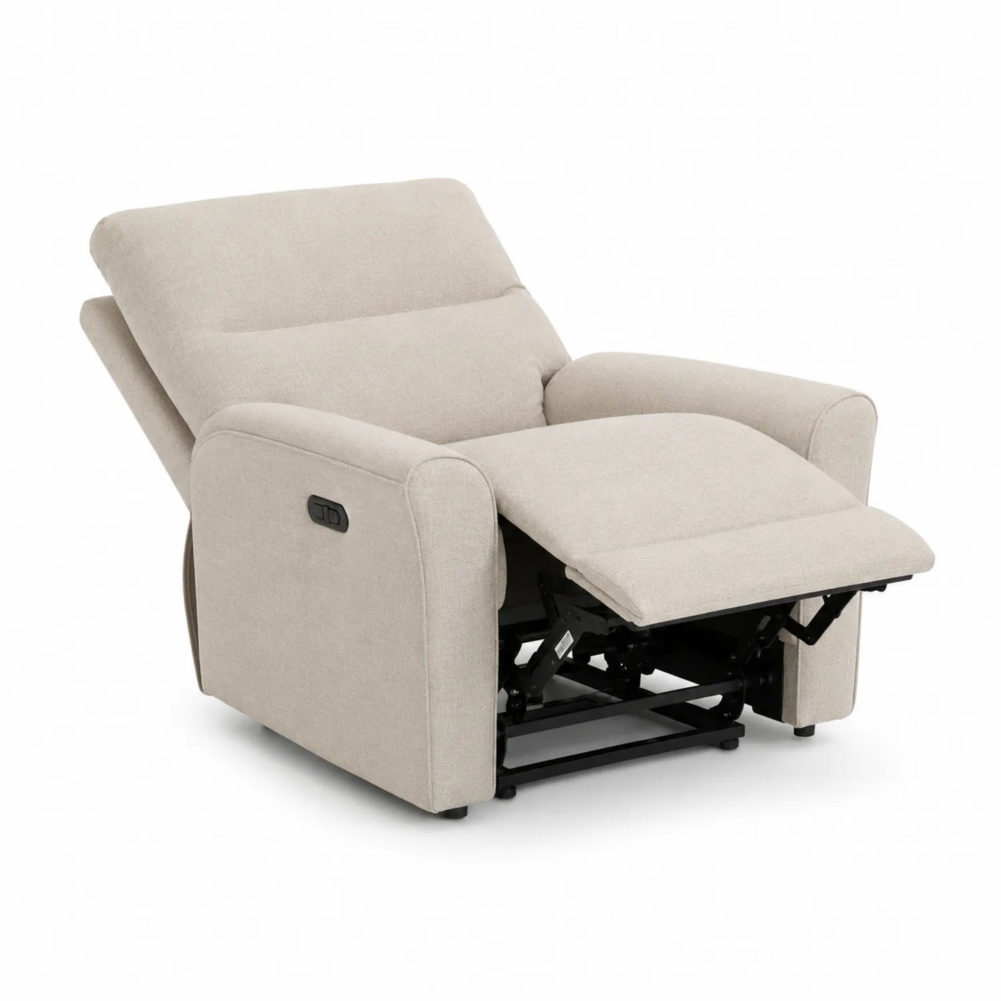 Sillón Reclinable de Tela Beige